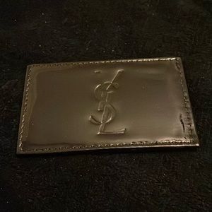Adorable YSL beauty mirror never used black.
